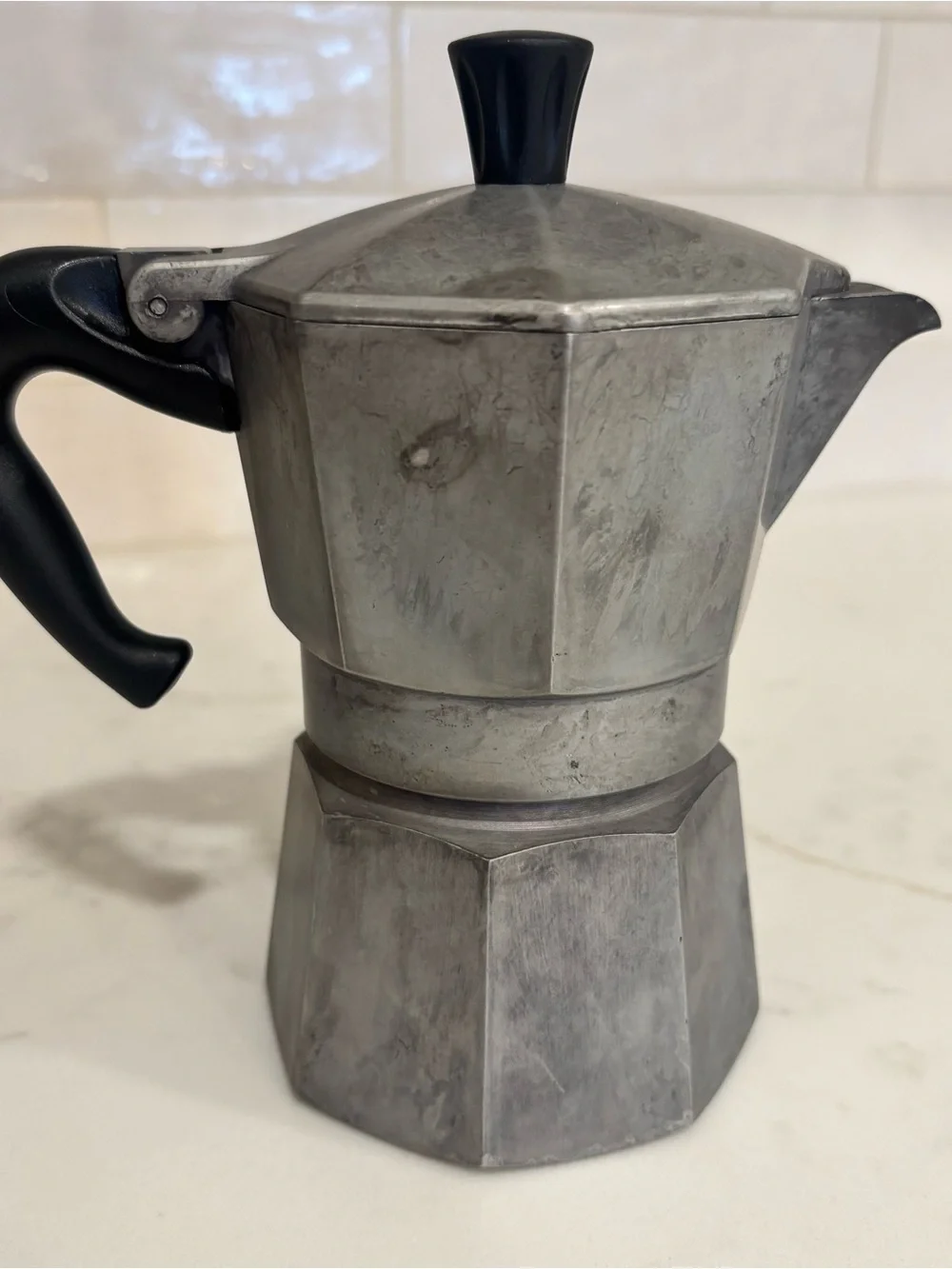 Vintage Moka Express Classic Aluminum Stovetop Espresso Maker